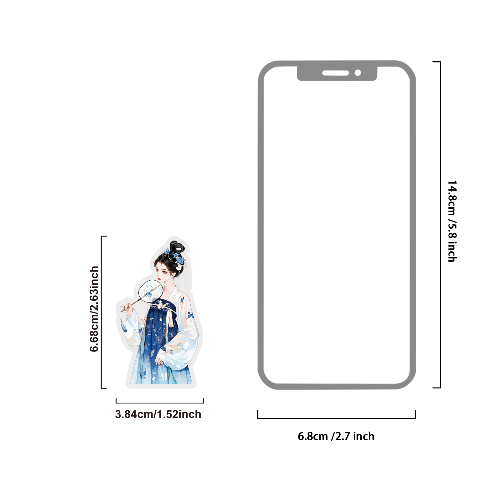 Etori Life 30Pcs Blue Artistic - Korean Girl Lifestyle recension och pris