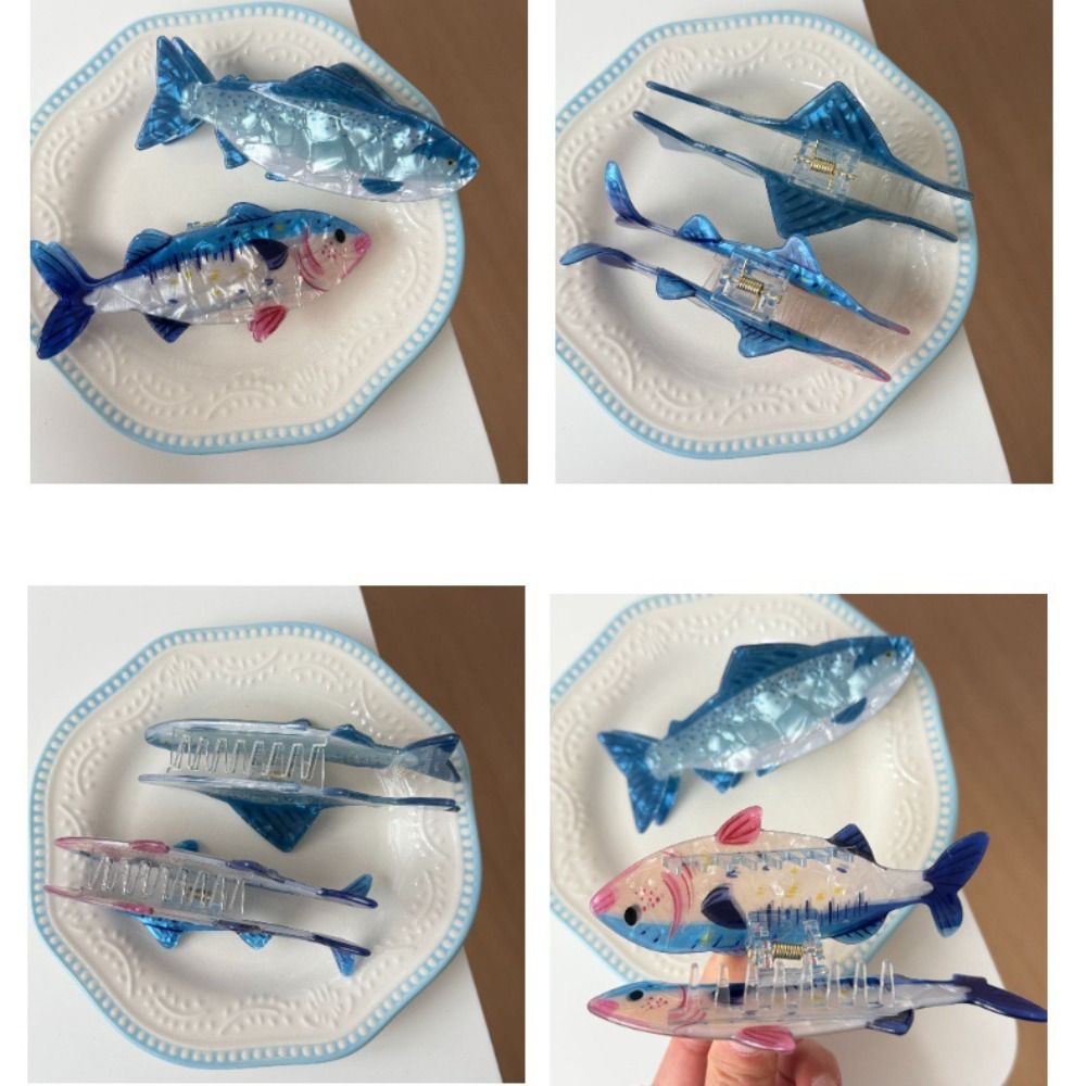 Hairpin Ocean Animal Hair Claw - Korean Girl Lifestyle recension och pris