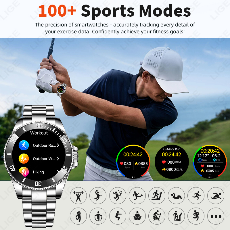 LIGE New Style Luxury Smart Wa - Korean Luxury Lifestyle recension och pris