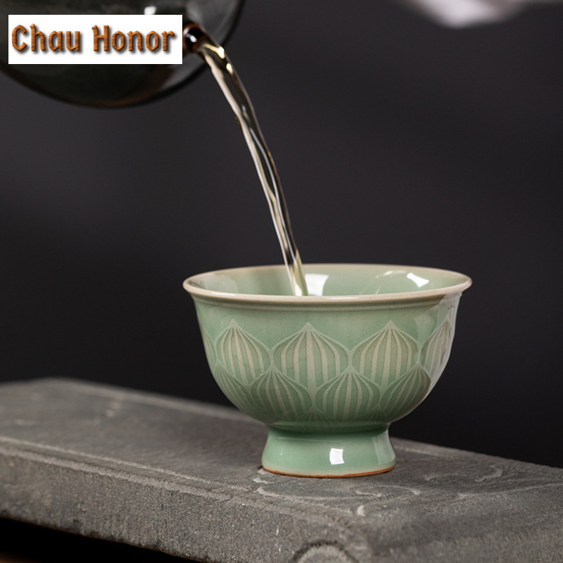 100ml Handmade Longquan Celado - Celadon Ceramic Cup recension och pris