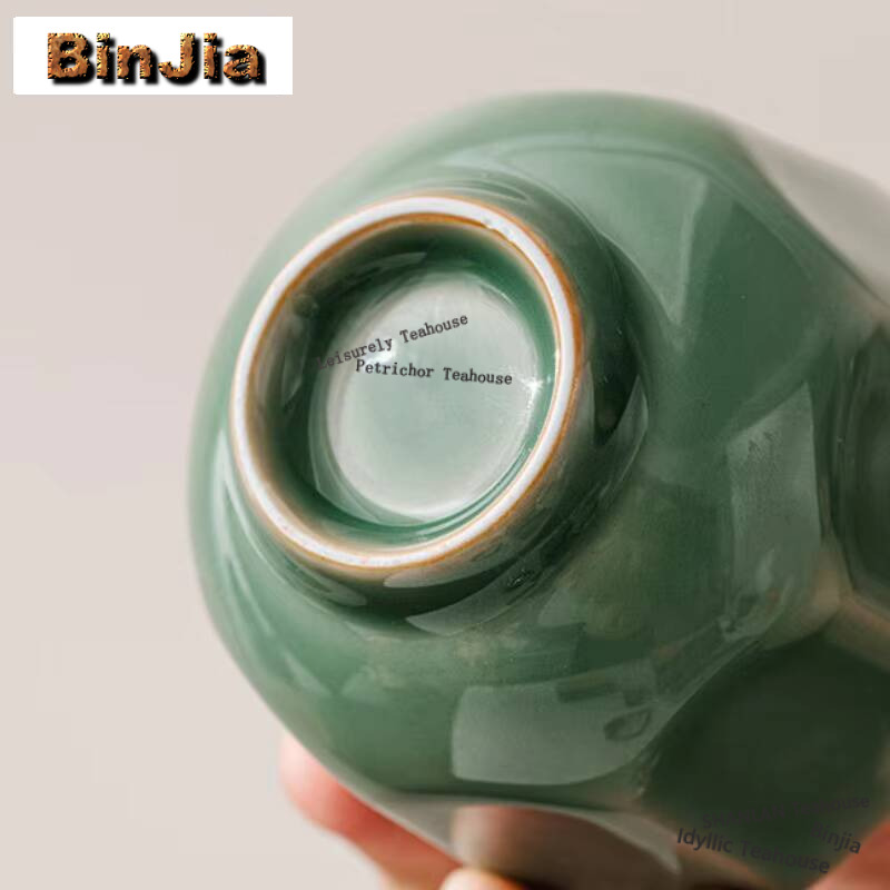 Yue Kiln Celadon Travel Portab - Celadon Ceramic Cup recension och pris