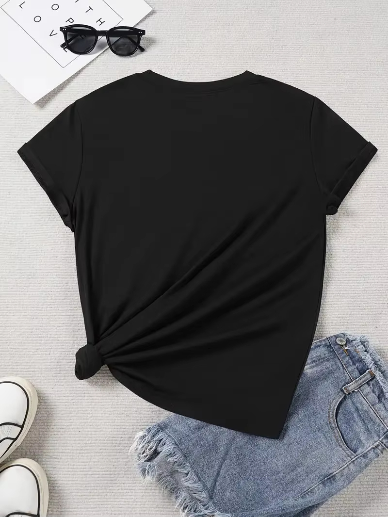 Women's T-shirt with A Illustr - Korean Pants Lifestyle recension och pris