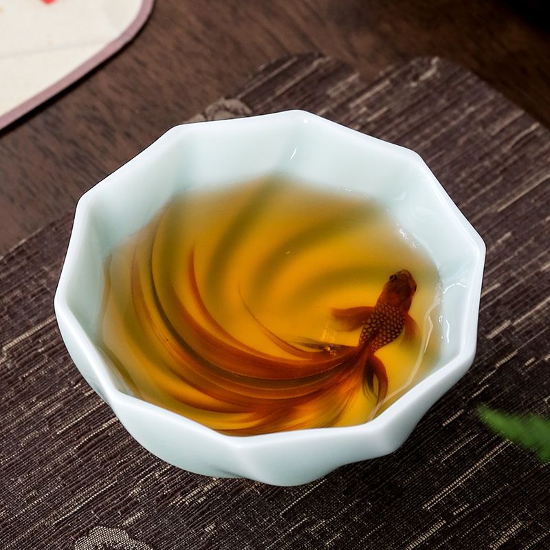 Creative Celadon Teacups Handm - Celadon Ceramic Cup recension och pris