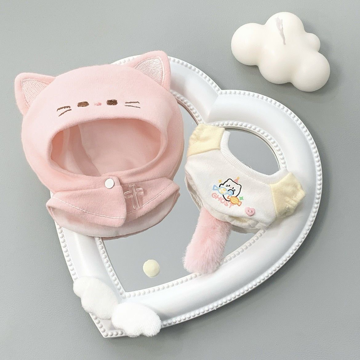 10cm Cotton Doll Cat Ears With - Korean Girl Lifestyle recension och pris