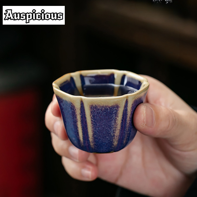 Jun Kiln Celadon Hand-grasp Po - Celadon Ceramic Cup recension och pris