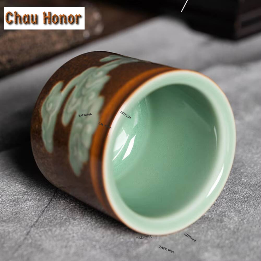 100ML Handmade Longquan Celado - Celadon Ceramic Cup recension och pris