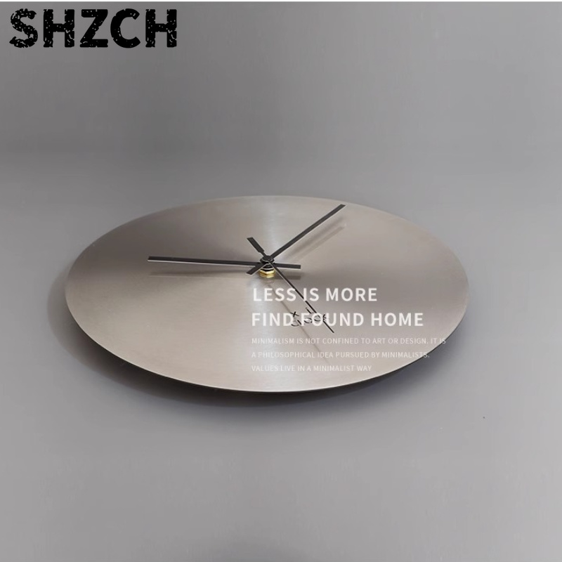 Stainless Steel 3d Wall Clock  - Korean Lifestyle Studio recension och pris
